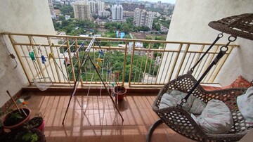 Balcony in 2 BHK Apartment at Godrej Horizon, Mohammadwadi – for Rent