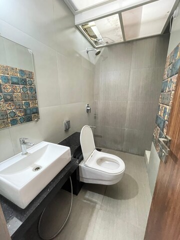 Bathroom in 1 BHK Apartment at Rajesh White City, Kandivali East – for Rent