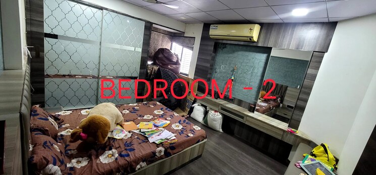 Master Bedroom, bodakdev 3 Bedroom 2000 Sq.Ft. Apartment In Bodakdev Ahmedabad 8036086