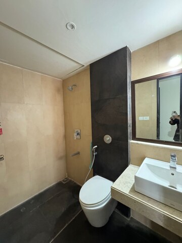 Bathroom in 2 BHK Apartment at Lodha Splendora, Ghodbunder Road – for Rent