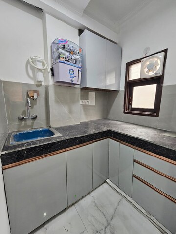 Kitchen in 1 BHK Builder Floor at Chattarpur – for Rent