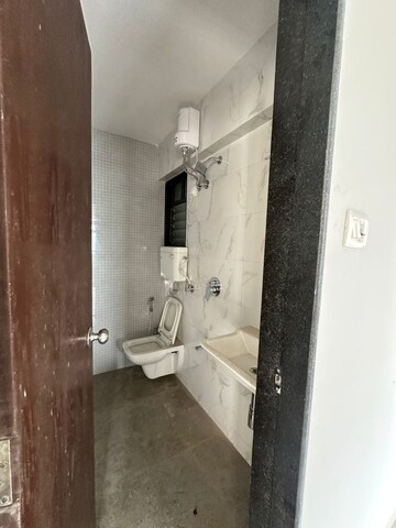 Bathroom in 2 BHK Apartment at Bhoomi Samarth, Goregaon East – for Rent
