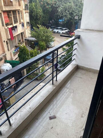 Balcony in 2 BHK Builder Floor at Malviya Nagar – for Rent