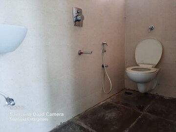 Bathroom in 1 BHK Apartment at Akshar River Gate, Rasayani – for Sale