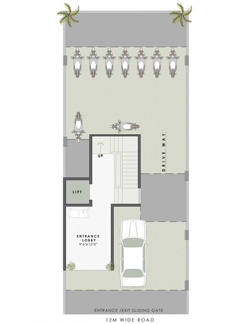 Floor Plan in 6+ BHK Independent House at Sector 5 Taloja – for Sale