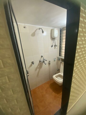 Bathroom in 2 BHK Apartment at Neel Sagar Apartment Pali Hill, Bandra West – for Rent