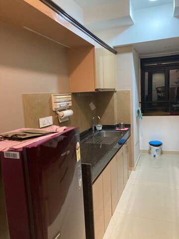 Kitchen in 1 BHK Apartment at Omkar Vive, Kurla – for Rent
