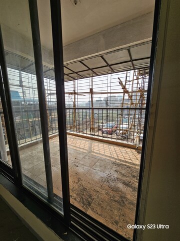 Balcony in 2 BHK Apartment at Shree Gajanan Maharaj Nagar CHS, Kalyan West – for Rent