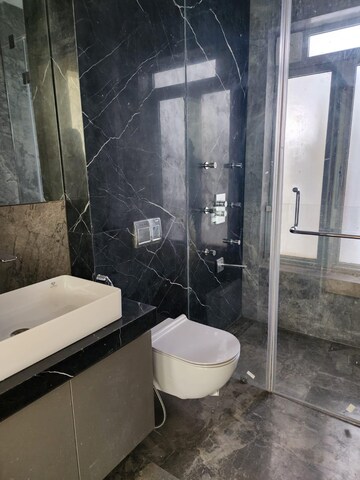 Bathroom in 3 BHK Apartment at Indiabulls Sky Forest, Lower Parel – for Rent