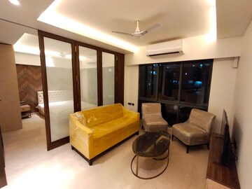 Living Room in 1 BHK Apartment at Omkar Meridia, Kurla West – for Rent