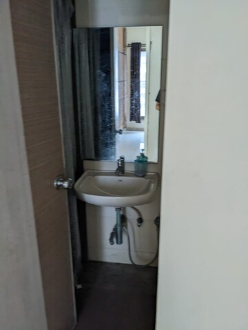 Bathroom in 3 BHK Apartment at Neelkanth Greens, Thane West – for Rent