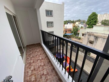 Balcony in 3 BHK Apartment at Hebbal – for Sale