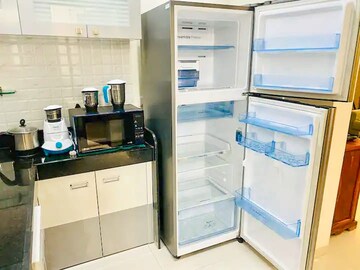 Kitchen in 3 BHK Apartment at Sanghvi Shells, Baner – for Rent