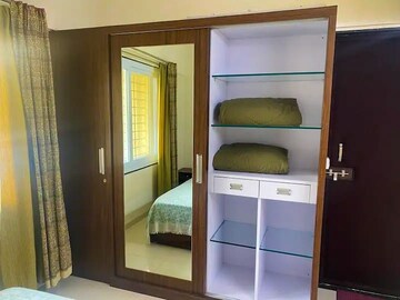Bathroom in 3 BHK Apartment at Sanghvi Shells, Baner – for Rent