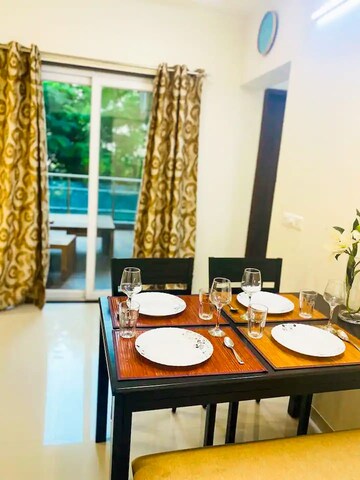 Furnished Amenities in 3 BHK Apartment at Sanghvi Shells, Baner – for Rent