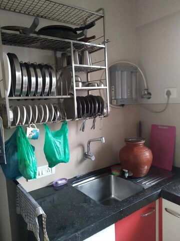 Kitchen in 2 BHK Apartment at Hare Krishna Apartment, Chembur – for Rent