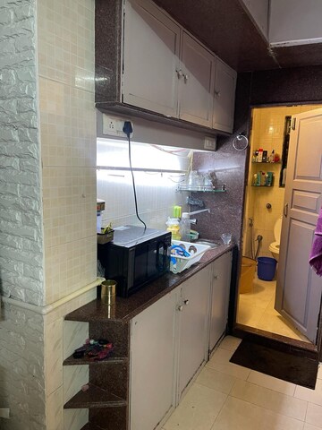 Kitchen in 2 BHK Apartment at DB Orchid Woods, Goregaon East – for Sale