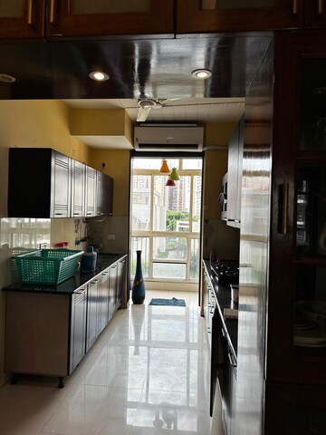 Kitchen in 3.5 BHK Apartment at Gardenia Golf City, Sector 75 – for Rent