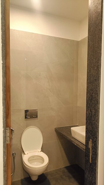 Bathroom in 3 BHK Apartment at Rodium Xline, Kandivali West – for Rent