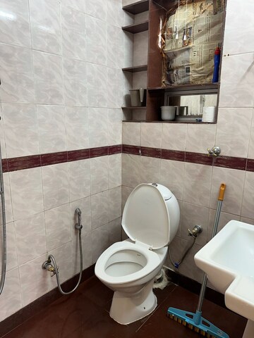 Bathroom in 3 BHK Apartment at Juhu – for Rent