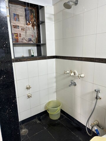 Bathroom in 3 BHK Apartment at Juhu – for Rent
