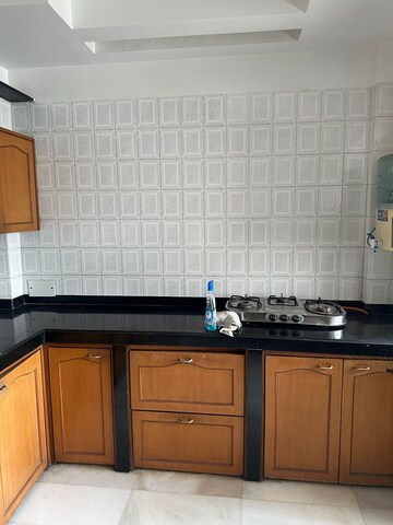 Kitchen in 3 BHK Apartment at Juhu – for Rent