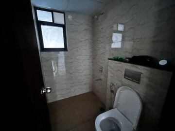 Bathroom in 3 BHK Apartment at Shapoorji Pallonji Sensorium, Hinjewadi – for Rent