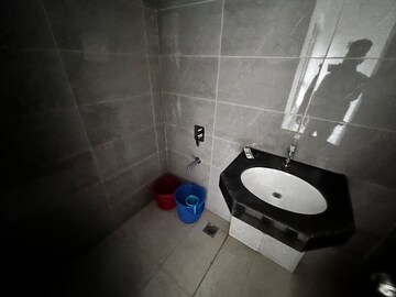 Bathroom in 3 BHK Apartment at Shapoorji Pallonji Sensorium, Hinjewadi – for Rent