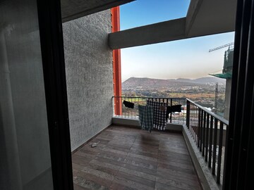 Balcony in 3 BHK Apartment at Shapoorji Pallonji Sensorium, Hinjewadi – for Rent