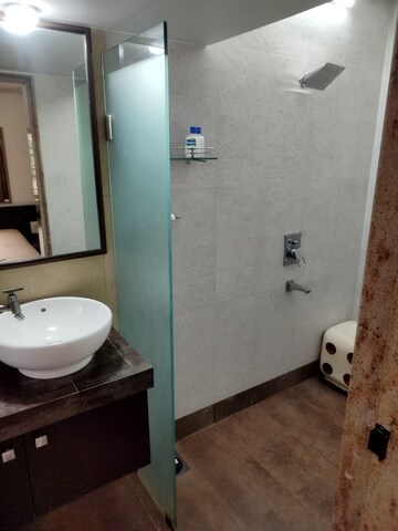 Bathroom in 2 BHK Apartment at Bandra West – for Rent