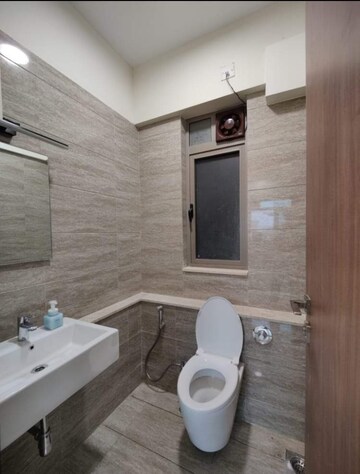 Bathroom in 3 BHK Apartment at Sheth Auris Serenity Tower 3, Malad West – for Sale