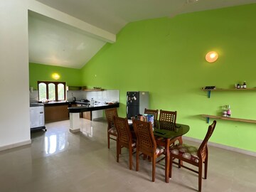 Living Room in 3 BHK Apartment at Siolim – for Rent