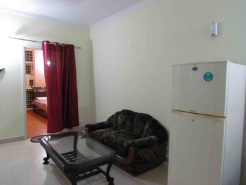 Living Room in 3 BHK Apartment at Raheja Teachers Apartments, Sector 31 – for Rent