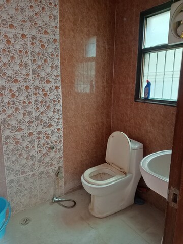 Bathroom in 1 BHK Builder Floor at Chattarpur – for Rent