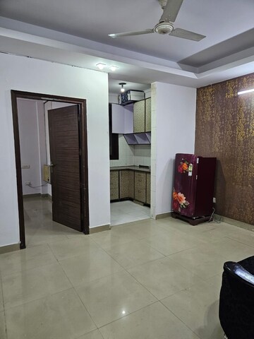 Living Room in 1 BHK Builder Floor at Chattarpur – for Rent
