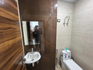 Bathroom in 1 BHK Builder Floor at Saket – for Rent