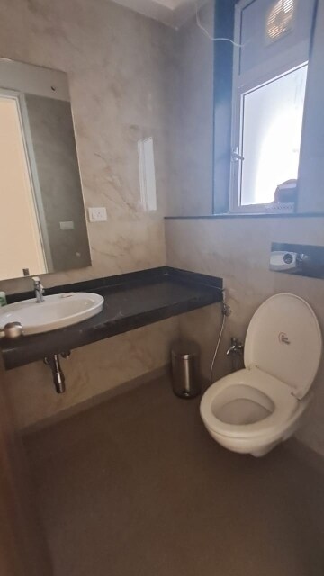Bathroom in 3 BHK Apartment at LnT Realty Crescent Bay, Parel – for Sale