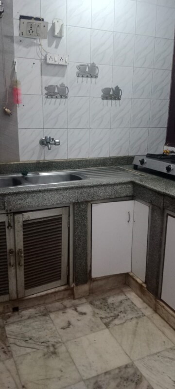 Kitchen in 2 BHK Builder Floor at Chittaranjan Park – for Sale