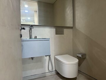 Bathroom in 3 BHK Apartment at Lodha The World Towers World One Tier 2, Worli – for Rent