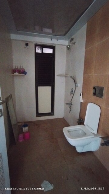 Bathroom in 3 BHK Apartment at Kanakia Rainforest, Andheri East – for Sale