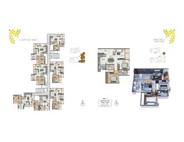 Floor Plan in 2 BHK Apartment at Vidyaranyapura – for Sale