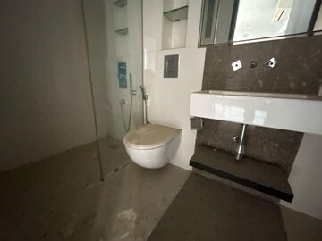 Bathroom in 3 BHK Apartment at Lodha New Cuffe Parade, Wadala – for Rent