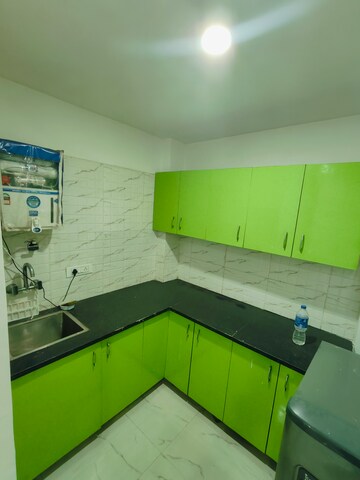 Kitchen in 1 BHK Builder Floor at Ansal Sushant Lok I, Sector 43 – for Rent