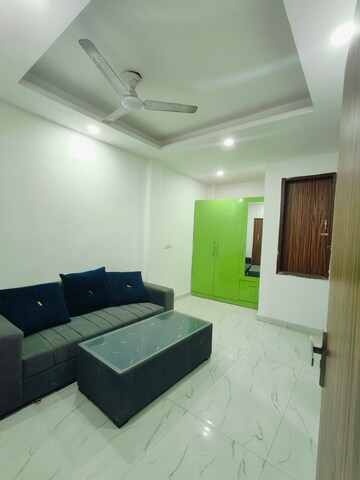 Bedroom in 1 BHK Builder Floor at Ansal Sushant Lok I, Sector 43 – for Rent