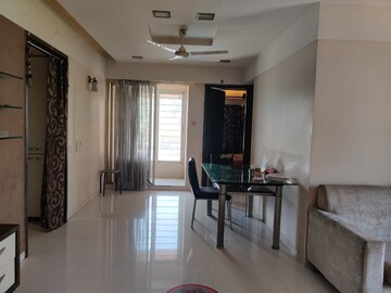 Living Room in 3 BHK Apartment at Group Seven Rushi Heights, Goregaon East – for Rent