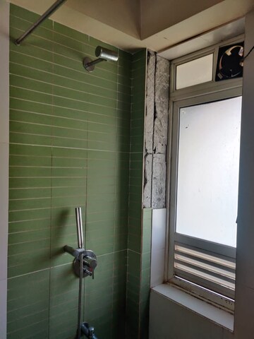 Bathroom in 3 BHK Apartment at Group Seven Rushi Heights, Goregaon East – for Rent