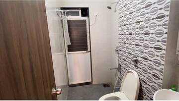 Bathroom in 2 BHK Apartment at Bhairaav Goldcrest Residency, Ghansoli – for Rent