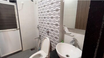 Bathroom in 2 BHK Apartment at Bhairaav Goldcrest Residency, Ghansoli – for Rent