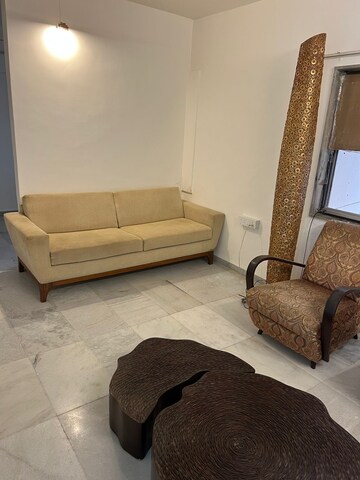 Living Room in 1 BHK Apartment at Mangal Gyan, Khar West – for Rent