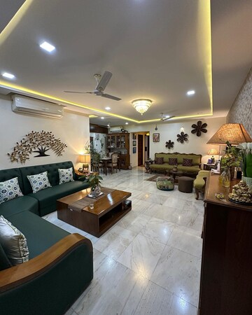 Living Room in 3 BHK Apartment at Parmar Garden, Wanwadi – for Sale
